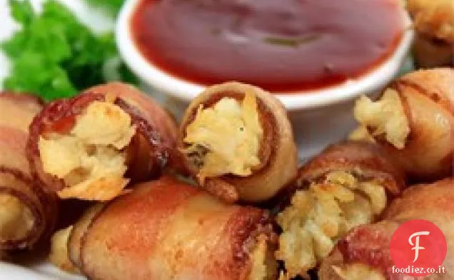 Bacon e polpa di granchio di Arlene