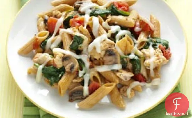 Pasta con salsiccia e verdure