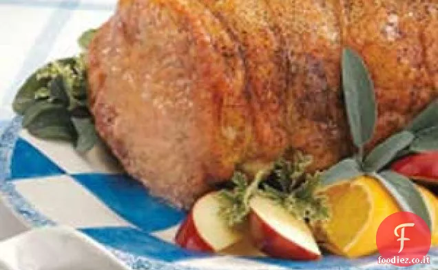 Arrosto di lombo di maiale alla griglia