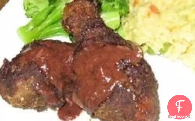 Pollo esotico al melograno