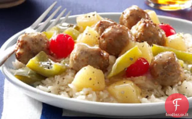Polpette hawaiane