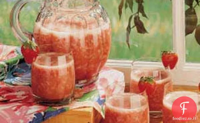 Granita al rabarbaro