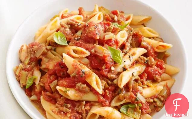 Penne al ragù di tacchino