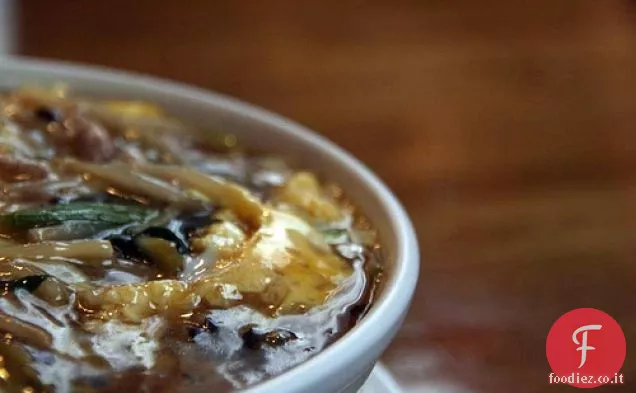 Calore serio: zuppa calda e acida, il mio cibo piccante