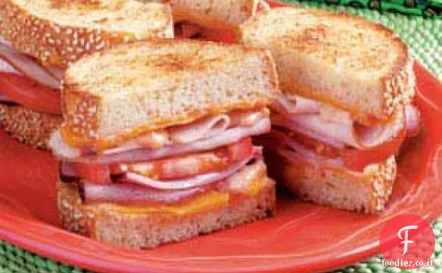 Club sandwich alla griglia