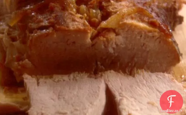 Maiale in agrodolce in pentola a cottura lenta