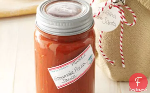 Salsa per pizza fatta in casa