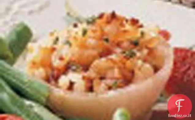 Cipolle ripiene di patate