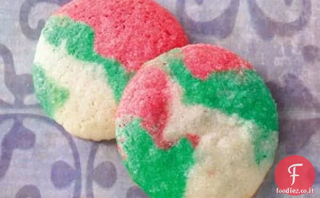 Biscotti alla menta vorticosi