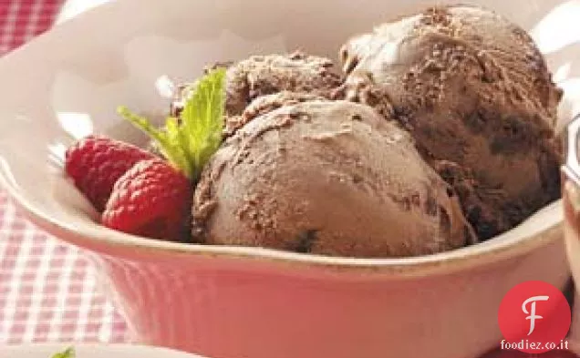 gelato al brownie