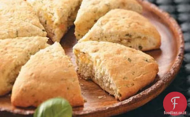 Scones alla marmellata di basilico