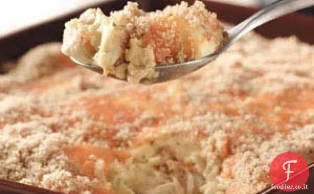 Casseruola di pollo con carciofi