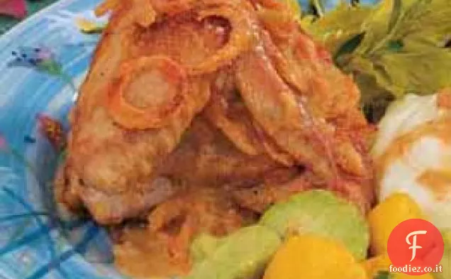Fagiano al forno in salsa gravy