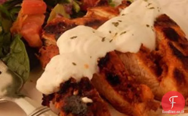Pollo all'harissa