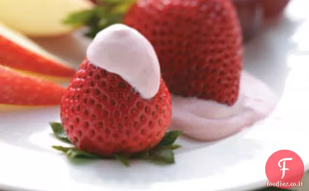 Salsa di fragole e frutta