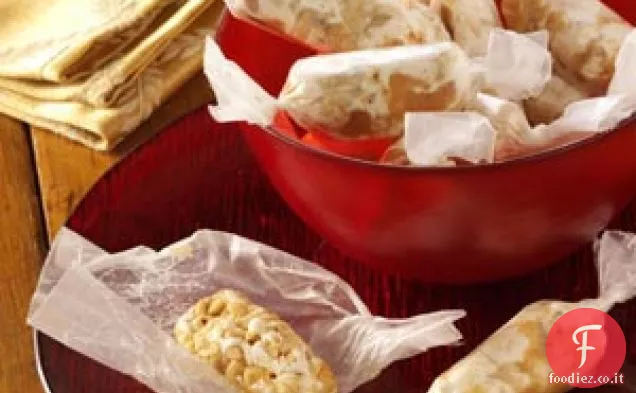 Tronchetti di noci caramellate