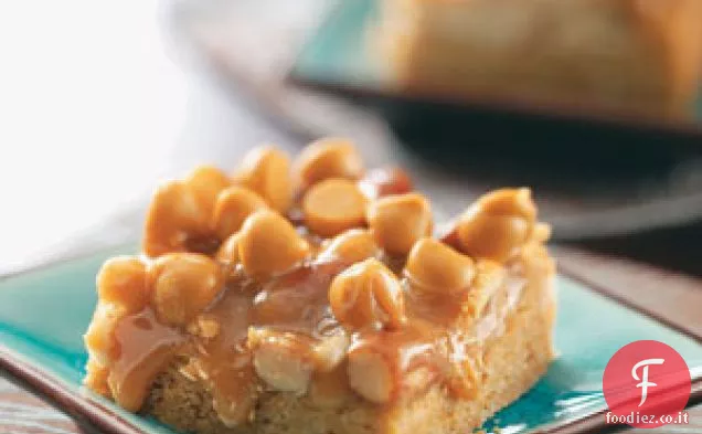 Barrette al caramello appiccicoso
