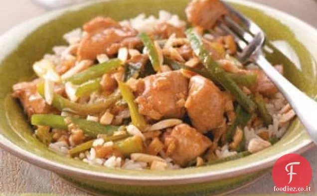 Pollo allo zenzero per due