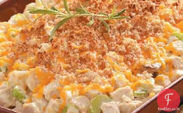 Insalata di pollo calda