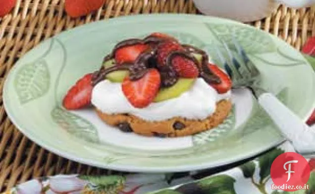 Crostatine di biscotti alla frutta