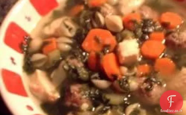 Zuppa di nozze italiana per feste