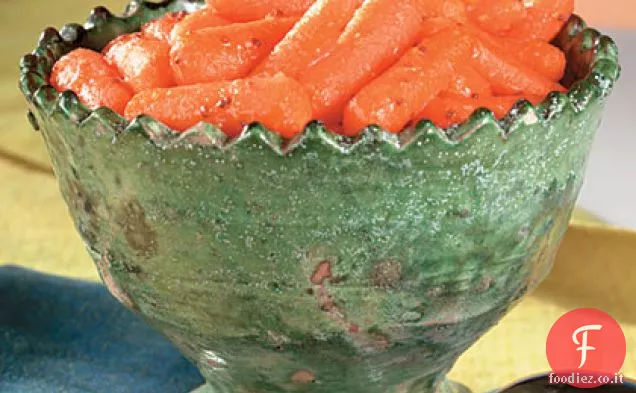 Carote glassate al chutney