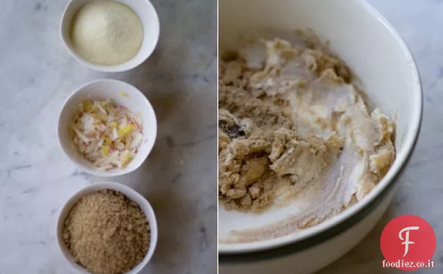 Ricetta di pasta frolla di mele e carote