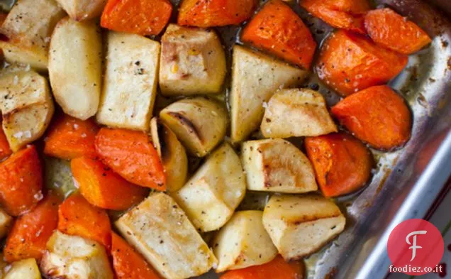 Miele e Cardamomo Arrosto Carota e pastinaca