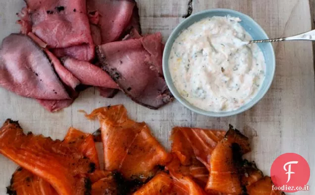 Salsa di carote e yogurt