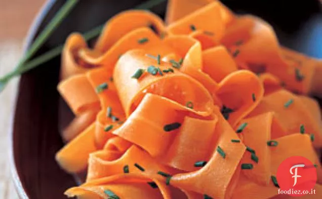Nastri di carota smaltati all'arancio