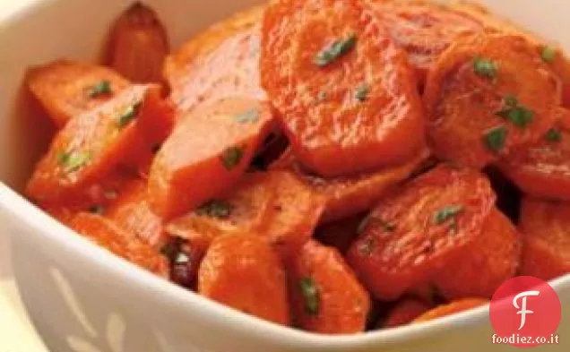 Carote arrostite al peperoncino