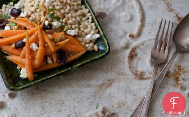 Ricetta marocchina dell'insalata della carota del bambino