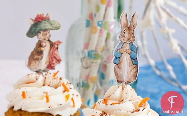 Peter Coniglio carota Cupcakes-Senza glutine