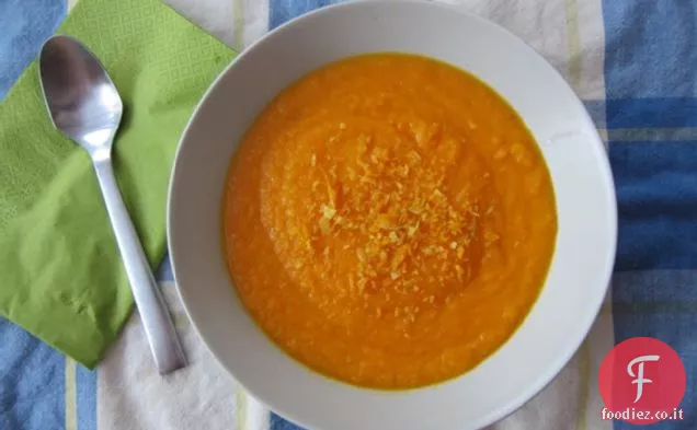 Zuppa di carote e zenzero