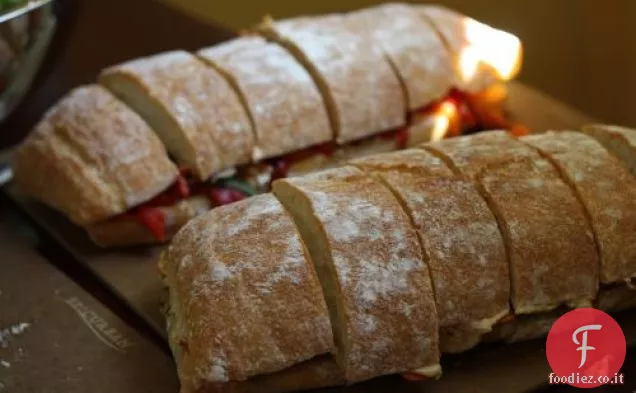 Panini marocchini con carote e hummus con tapenade verde oliva
