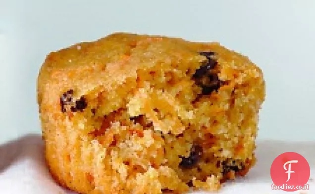 Muffin di carota e ribes