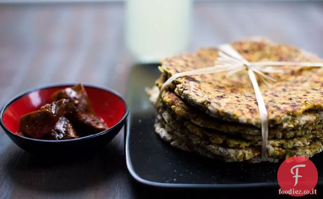 Paratha vegetariano