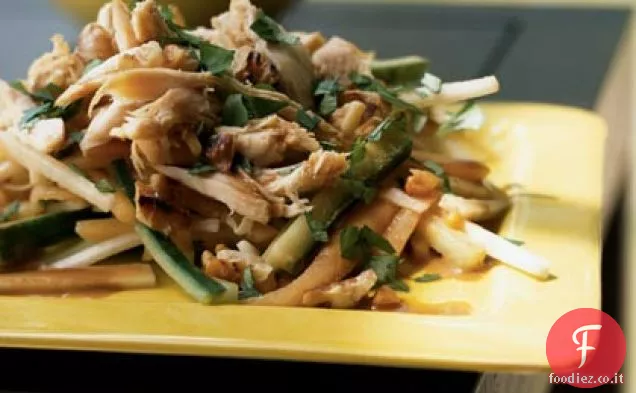 Insalata di pollo al melone