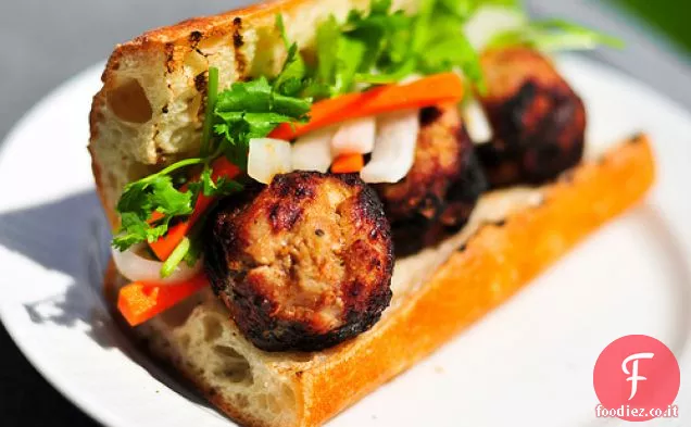 Grigliate: Polpetta vietnamita Banh Mi