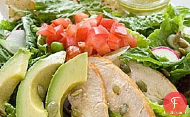 East-meets-southwest Pollo Tostada Insalata