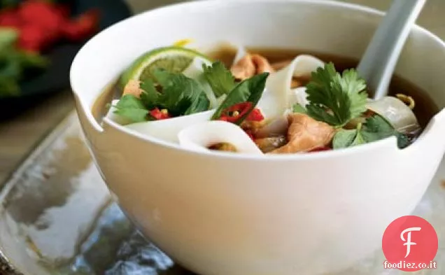 Hanoi Manzo e riso zuppa di Noodle (Pho Bo)