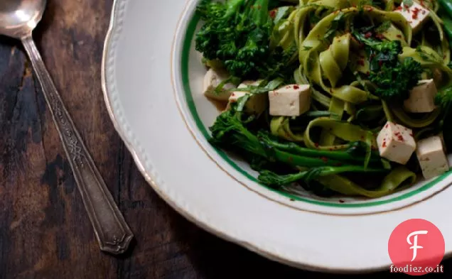 Ricetta di tagliatelle in camicia di zenzero