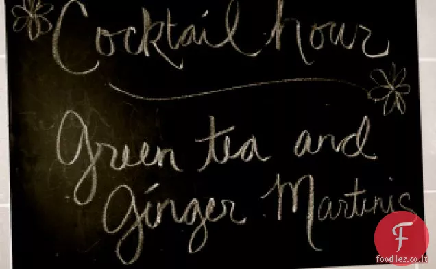 Tè Verde e Zenzero Martini