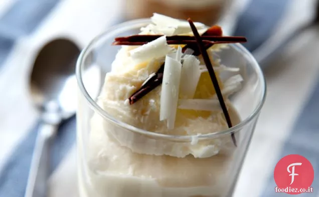 Cioccolato bianco zenzero Cheesecake Pentole