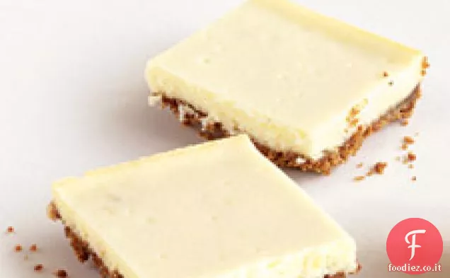 Barrette di cheesecake allo zenzero