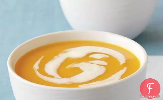 Jalapeño-Zuppa di zucca allo zenzero