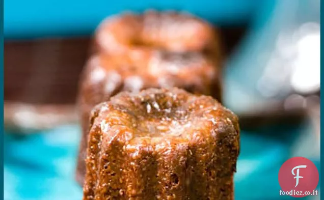 Cannelés al cioccolato, zenzero e Cardamomo