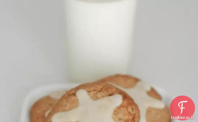 Biscotti allo zenzero con glassa al limone