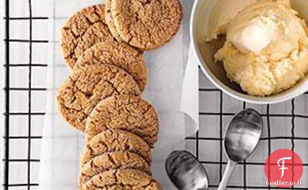 Gingersnaps con zenzero cristallizzato