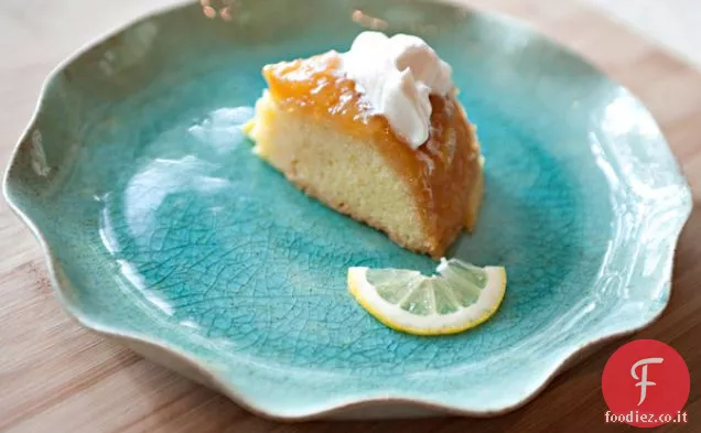 Budino al vapore al limone e zenzero